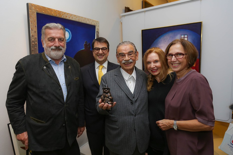 Prof. Kumpf präsentierte seine neuesten Werke Tiergarten Schönbrunn