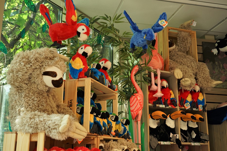 Shops im Zoo Tiergarten Schönbrunn